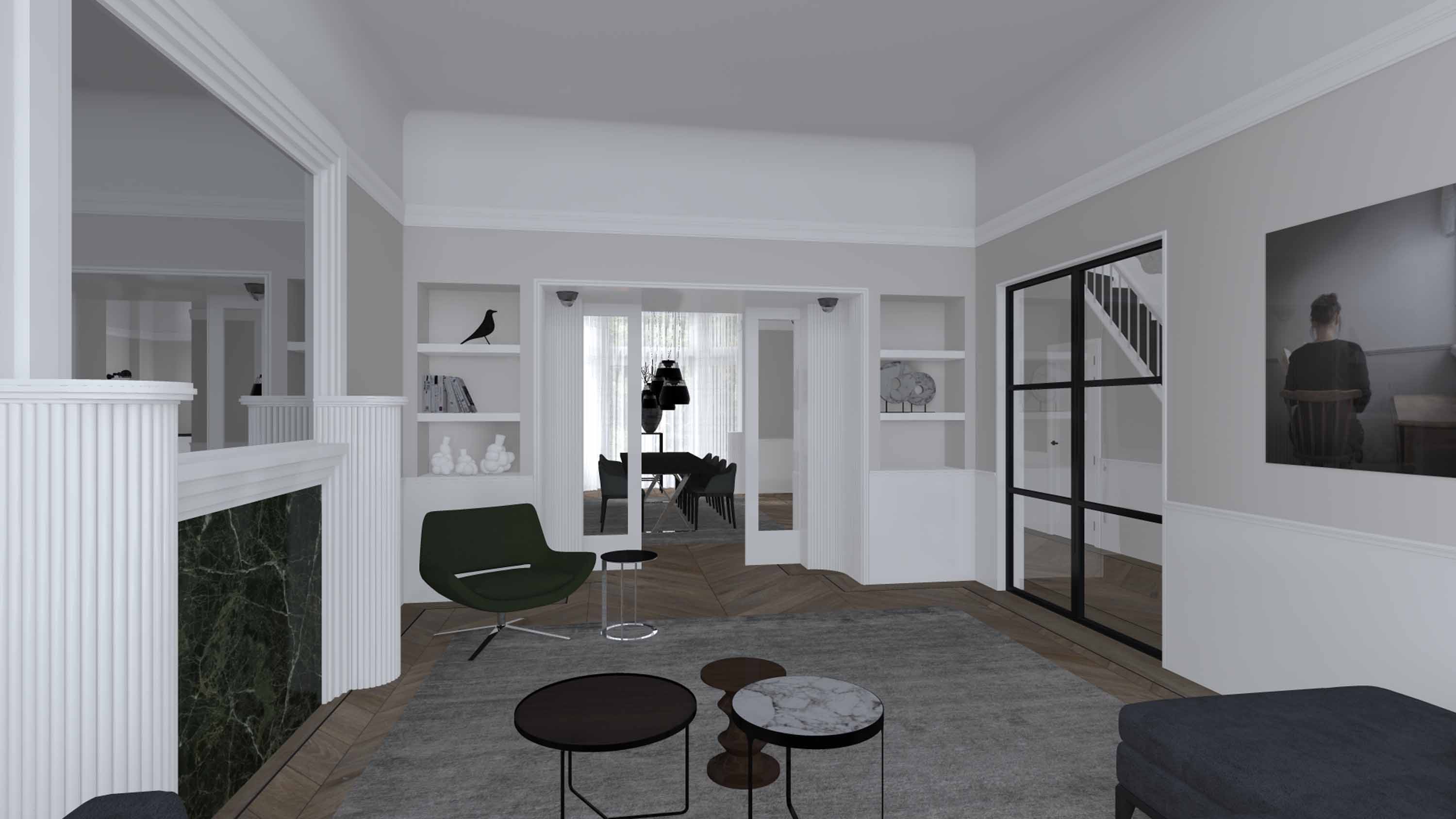 VINK interieurontwerp | Johannes Vermeerstraat | Amsterdam